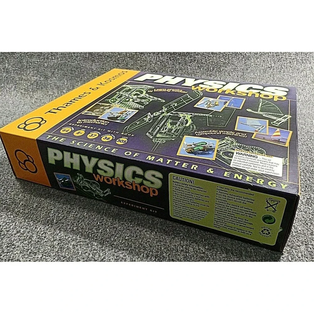 Thames & Kosmos Physics Workshop Educational Science Do It Yourself Kit INCOMPLE